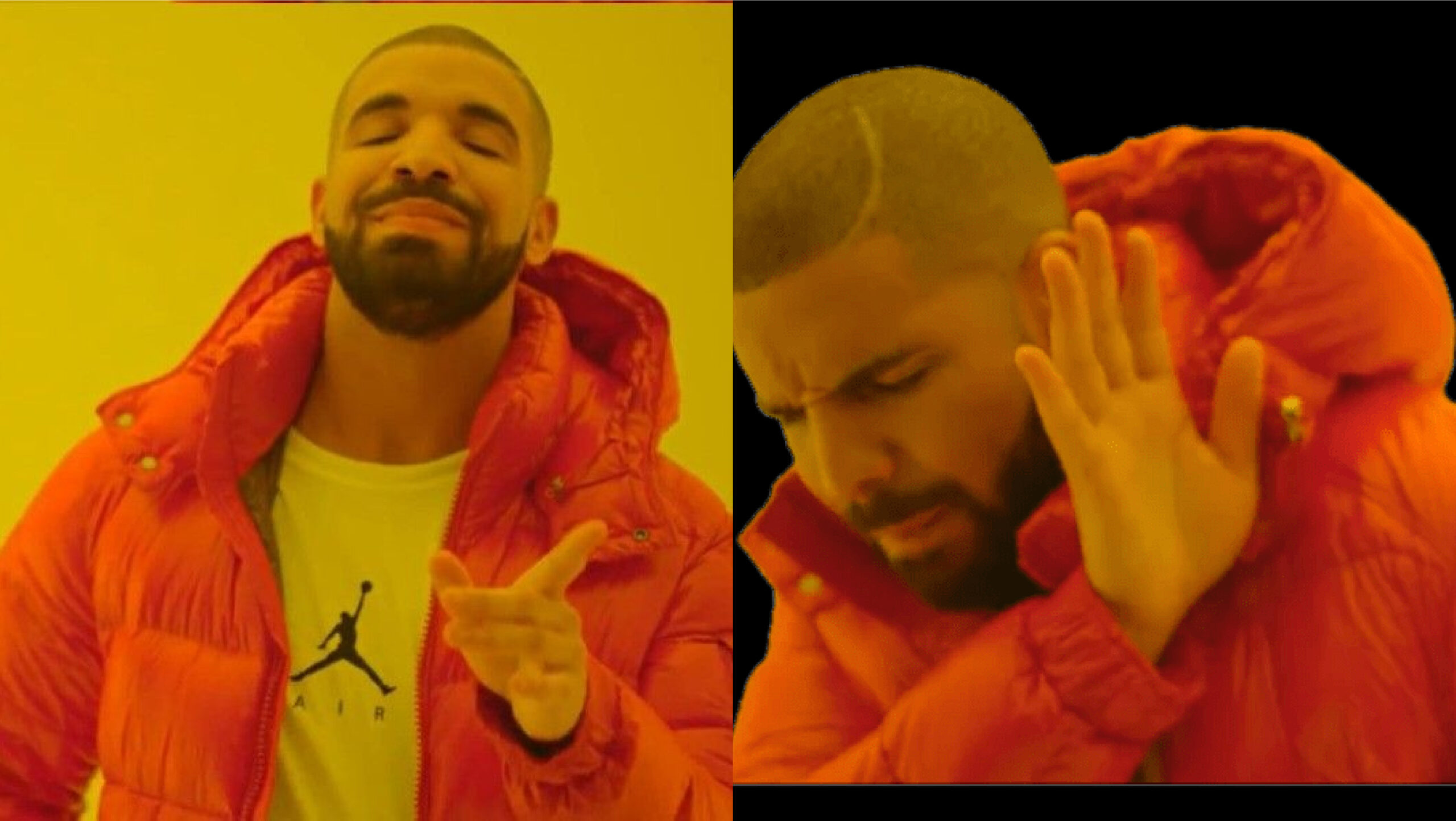 drake meme template