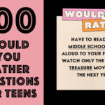 would you rather questions for teens